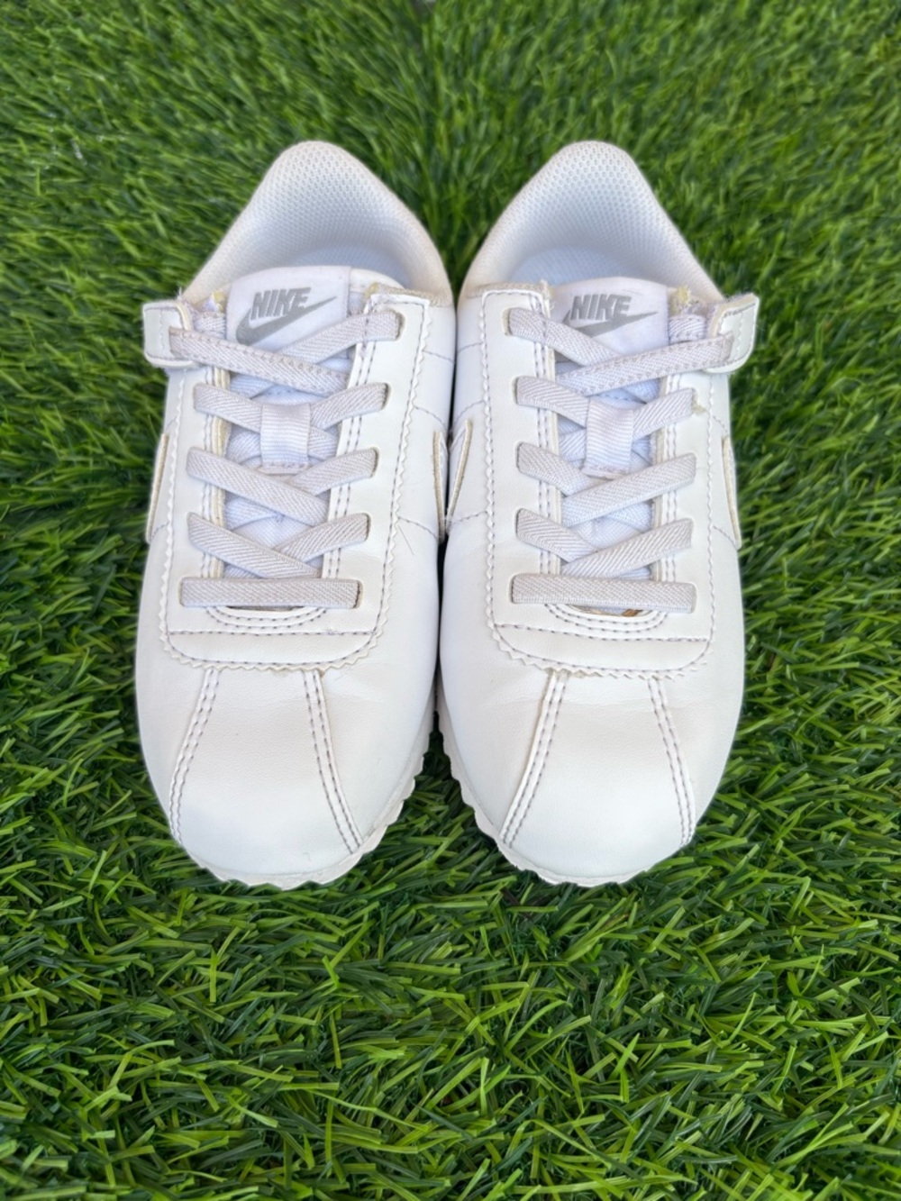 Nike Kids White Low-Top Sneakers